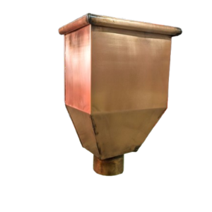 CU LONG STYLE RAINHEAD 245x190x370MM - 100mm OUTLET